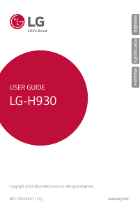 Manual LG H930 Mobile Phone