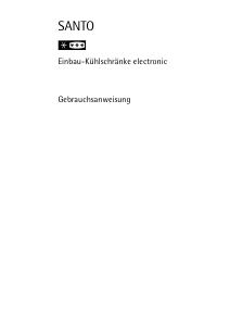 Bedienungsanleitung AEG SANTOK88840I Kühlschrank