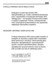 Instrukcja AEG MCC3885E-M Kuchenka mikrofalowa