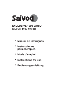 Mode d’emploi Saivod Exclusive 1000 Vario Lave-linge