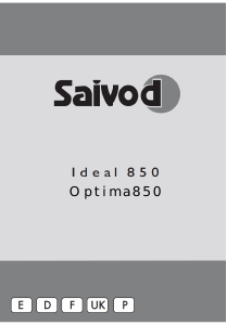 Mode d’emploi Saivod Ideal 850 Lave-linge