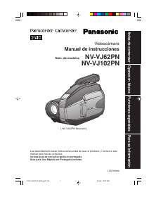 Manual de uso Panasonic NV-VJ62PN Videocámara