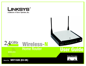 Manuale Linksys WRT150N Router