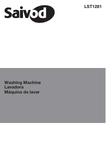 Manual Saivod LST 1281 Máquina de lavar roupa