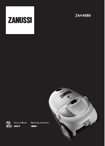 사용 설명서 자누시 ZAN4580 진공 청소기