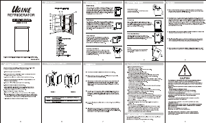 Handleiding Ugine UGR-1-115 Koelkast