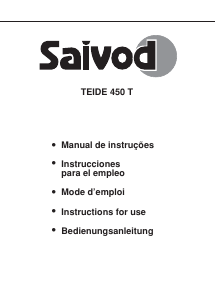 Mode d’emploi Saivod Teide 450T Lave-linge