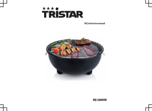 Handleiding Tristar BQ-2880UK Barbecue