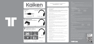 Mode d’emploi Tritton Kaiken (PS4) Headset