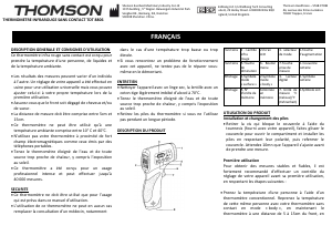 Mode d’emploi Thomson TDT 8806 Thermomètre