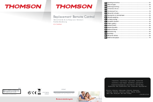 Bedienungsanleitung Thomson ROC1128PAN Fernbedienung