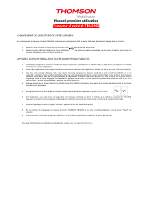 Mode d’emploi Thomson TBLS405 Tracker d'activité