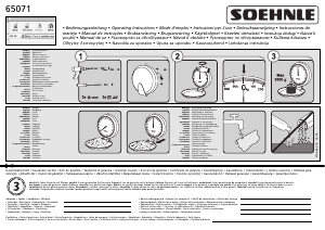 Manuale Soehnle 65071 Bilancia da cucina