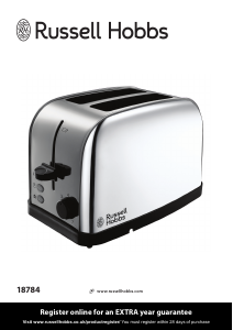 Manual Russell Hobbs 18784 Toaster