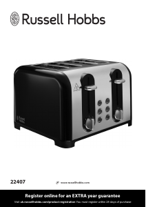 Manual Russell Hobbs 22407 Toaster