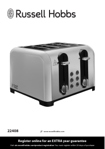 Manual Russell Hobbs 22408 Toaster