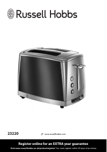 Manual Russell Hobbs 23220 Toaster