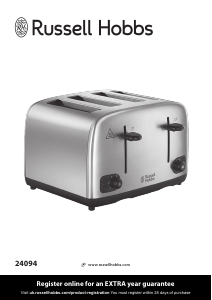 Manual Russell Hobbs 24094 Toaster