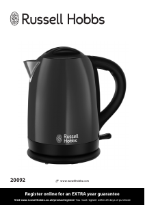 Manual Russell Hobbs 20092 Kettle