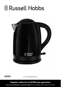 Bruksanvisning Russell Hobbs 20093 Vattenkokare