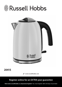 Manual Russell Hobbs 20415 Kettle