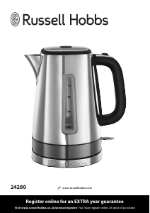 Bruksanvisning Russell Hobbs 24280 Vattenkokare