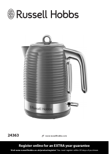 Bruksanvisning Russell Hobbs 24363 Vattenkokare