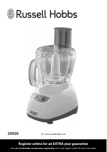 Bruksanvisning Russell Hobbs 25920 Matberedare