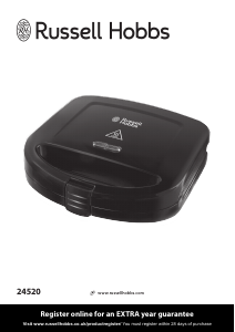 Manual Russell Hobbs 24520 Contact Grill