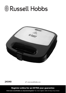 Bruksanvisning Russell Hobbs 24540 Smörgåsgrill