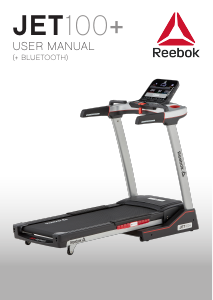 Manual de uso Reebok JET100+ (Bluetooth) Cinta de correr