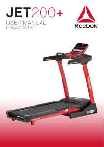 Manual Reebok JET200+ (Bluetooth) Passadeira