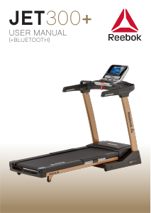 Manual Reebok JET300+ (Bluetooth) Passadeira