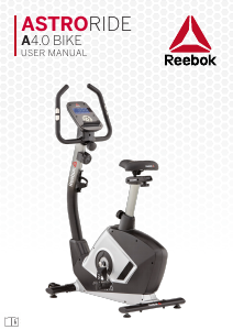 Руководство Reebok A4.0 Astroride Велотренажер