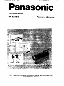 Használati útmutató Panasonic NV-RX7EE Videokamera