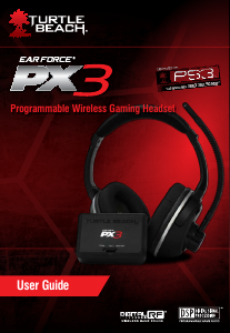 Handleiding Turtle Beach Ear Force PX3 Headset