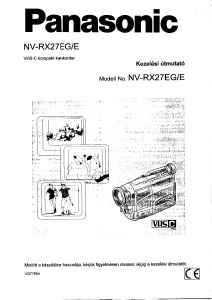 Használati útmutató Panasonic NV-RX27EG Videokamera