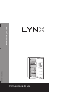 Manual de uso Lynx 4GV1820A Congelador