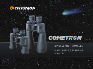 Manual de uso Celestron Cometron Prismáticos