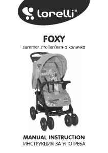 Handleiding Lorelli Foxy Kinderwagen