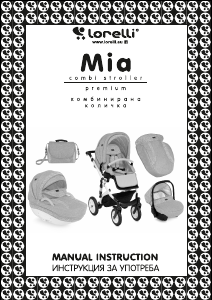 Handleiding Lorelli Mia Kinderwagen