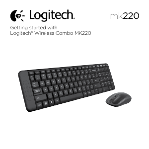 Manual Logitech MK220 Tastatură