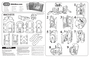 説明書 Little Tikes 4331 8in1 プレイハウス