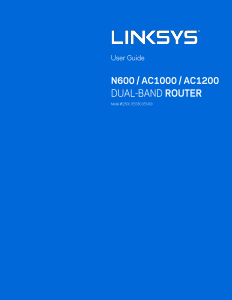 Manuál Linksys E5400 Router