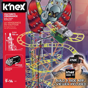 Manual K'nex set 17447 Thrill Rides Vultures Vengeance