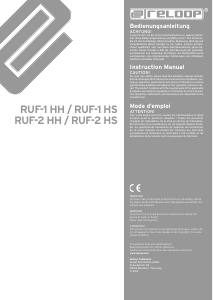 Bedienungsanleitung Reloop RUF-1 HS Mikrofon