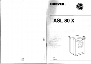 Handleiding Hoover ASL 80 X Wasmachine