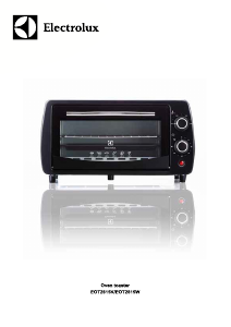 Manual Electrolux EOT2815W Oven