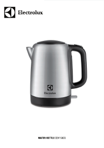 Bruksanvisning Electrolux EEK1505S Vattenkokare