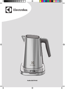Bruksanvisning Electrolux EEK7804S Vattenkokare
